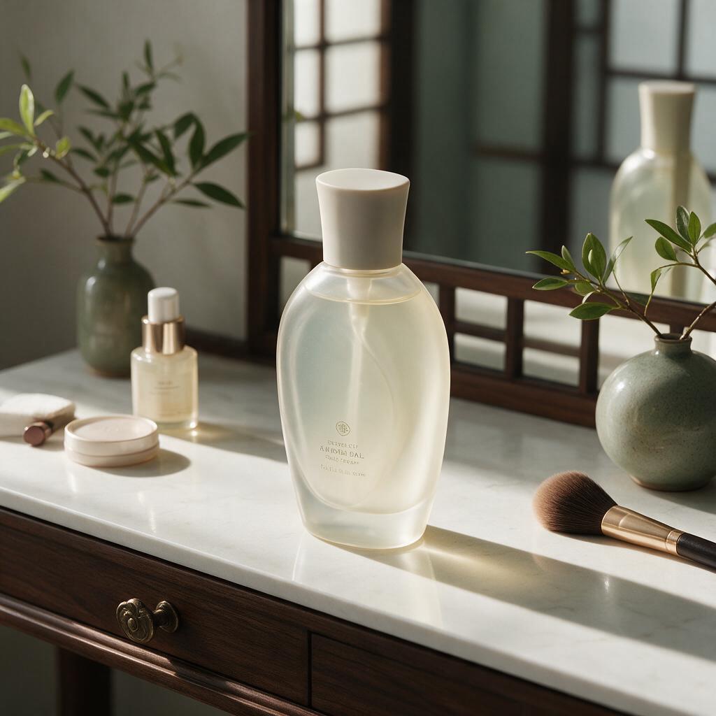 植物精油护手霜 场景