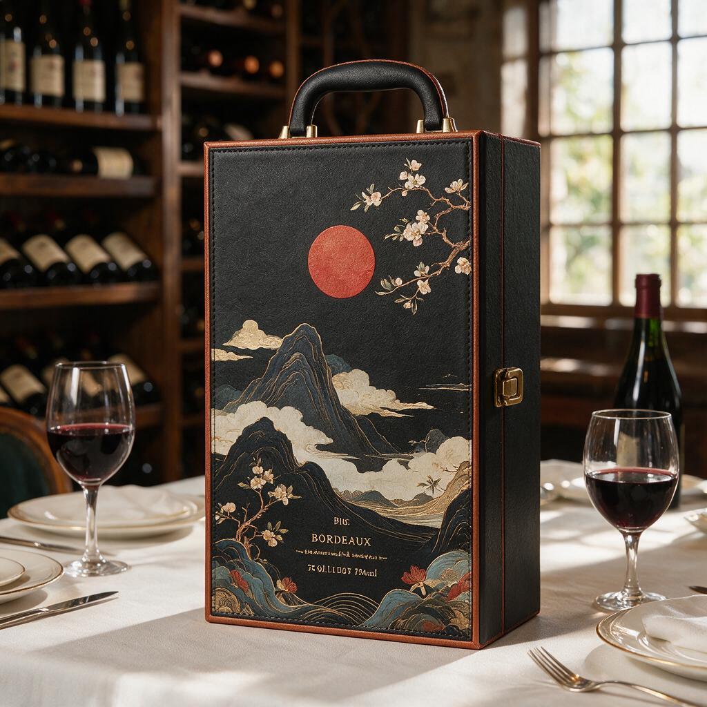 法国进口红酒礼盒 场景