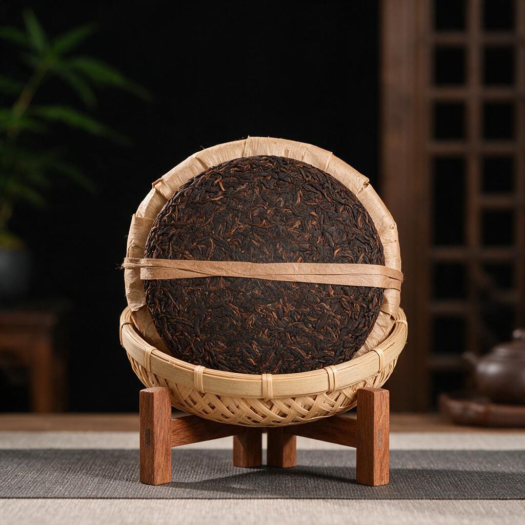 陈年普洱茶饼